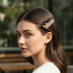 Cute Cartoon Bear Design Premium Fashion Hair Clips (4 Pc) - Image 4