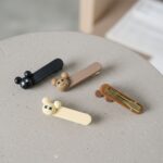 Cute Cartoon Bear Design Premium Fashion Hair Clips (4 Pc) - Image 7