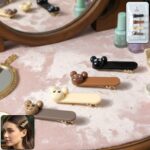 Cute Cartoon Bear Design Fashion Hair Clips