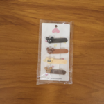 Cute Cartoon Bear Design Premium Fashion Hair Clips (4 Pc) - Image 8