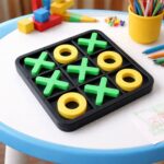Classic Tic Tac Toe Board Game (1 Set ) - Image 7