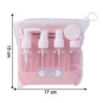 5-in-1 Refillable Travel Cosmetic Bottle Set - Image 6