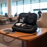 Small Electronics Accessories Organizer Pouch (1 Pc) - Image 4