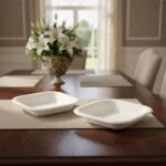 Disposable Square Food Serving Tray Set (10 Pc) - Image 7