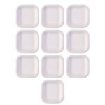 Disposable Square Food Serving Tray Set (10 Pc) - Image 5