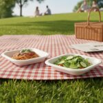 Disposable Square Food Serving Tray Set (10 Pc) - Image 8