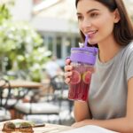 Kiddie Style Plastic Tumbler with Straw and Handle (500 ML Approx) - Image 4