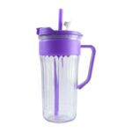Kiddie Style Plastic Tumbler with Straw and Handle (500 ML Approx) - Image 5