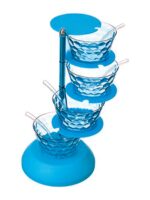 4 in 1 Multipurpose 360 Degree Rotating Pickle Rack Container for Kitchen - Image 8