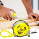 Professional Measuring Tape- 5 Meter Yellow & Orange Colour (1 Pc) - Image 3