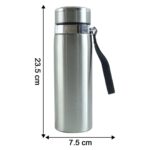 Stainless Steel Vacuum Insulated Flask Bottle with Leakproof Lid (1 Pc, 800 ML) - Image 6