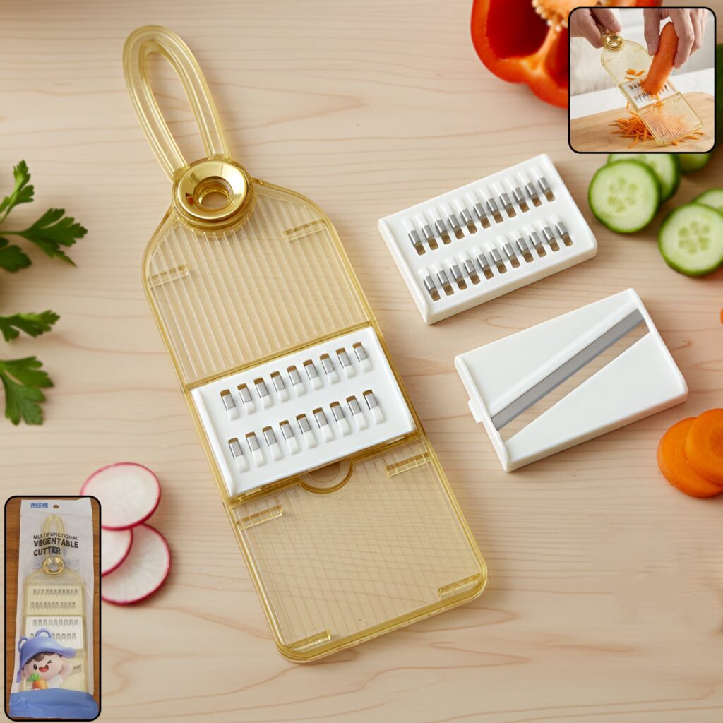 Multifunctional Vegetable Cutter Set with Blades