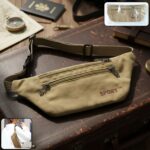 Multipurpose Canvas Waist Pouch Sling Bag