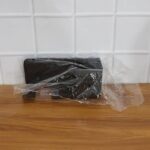 Wall Mounted Hair Dryer Holder with Multipurpose Organizer Shelf and Hook - Image 9