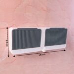 Wall Mounted 4-Compartment Bathroom Storage & Soap Holder - Image 6