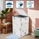 Printed Protective Washing Machine Cover for Top Load (55 × 58 × 87 cm) - Image 7