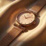 Elegant Rose Gold Finish Analog Wrist Watch (1 Pc) - Image 4