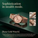 Elegant Rose Gold Finish Analog Wrist Watch (1 Pc) - Image 3