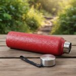 Red Alpha Pro Classic Stainless Steel Water Bottle 1000 ML ,Red Color - Image 4