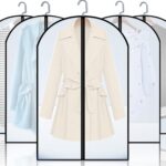 Transparent Garment Cover with Front Zipper (100 × 60 cm, 1 Pc) - Image 8