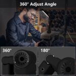 Compact Rechargeable Small LED Work Light with Adjustable Arm and Magnetic Base - Image 4