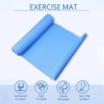Premium Non-Slip Yoga & Exercise Mat (178x60 Cm / 1 Pc / Mix Color) - Image 9