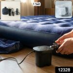 Portable Electric Air Pump Inflator Set with Car Charging Adapter (1 Set) - Image 2