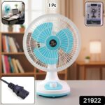 12V DC Table Fan with Adjustable Speed Control and High Speed Airflow - Image 2