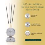 Stainless Steel Jasmine Agarbatti Stand (1 Pc) - Image 7