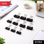 Strong Black Binder Clips (10 Pc ) - Image 2