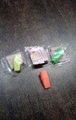 Pencil Top Eraser Rubber Erasers (1 Pc / Mix Colour & Design) - Image 10