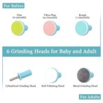 Electric Baby Nail Trimmer with Grinding Heads for Newborn Infant and Toddler - Image 6
