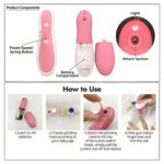 Electric Baby Nail Trimmer with Grinding Heads for Newborn Infant and Toddler - Image 8