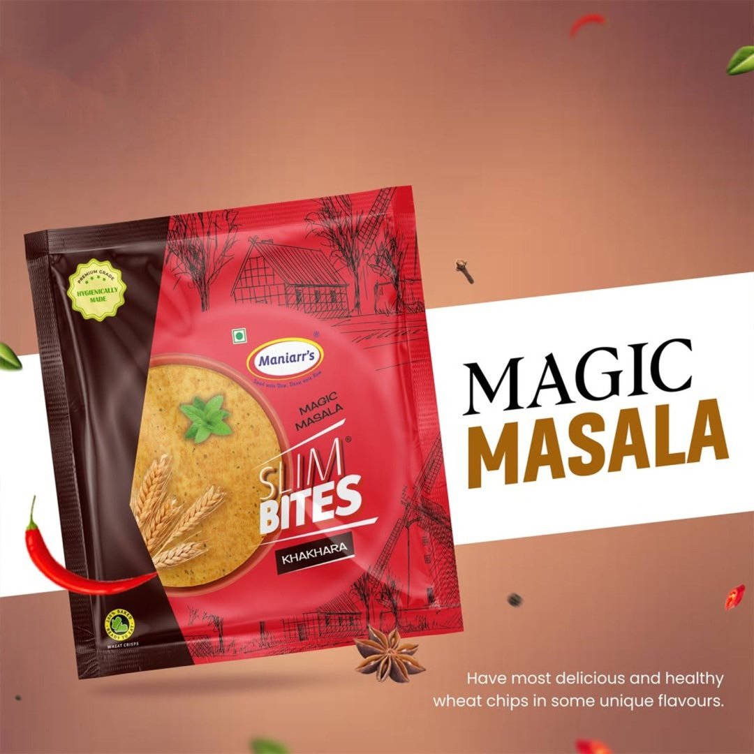 Maniarr's Masala Khakhra Wheat Chips 195g