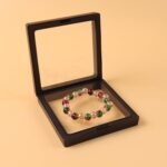Multicolor Glossy Bead Stretch Bracelet  (1 Pc) - Image 4