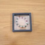 Multicolor Glossy Bead Stretch Bracelet  (1 Pc) - Image 9