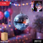 Mirror Disco Ball Hanging Decoration Ball for Party (1 Pc) - Image 2