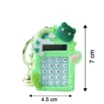Cute Frog Cartoon Calculator Keychain with Mini Digital Display (1 Pc) - Image 6