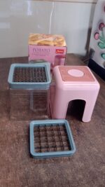 Apex Heavy Duty Potato Chipser & Vegetable Chopper with Dual Blade Set - Image 9