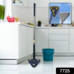 Rotatable Adjustable Triangle Cleaning Mop Triangle Mop with Long Handle(1 Pc) - Image 2