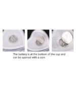 Heart Shape Activated Blinking Led Glass Cup - Image 6