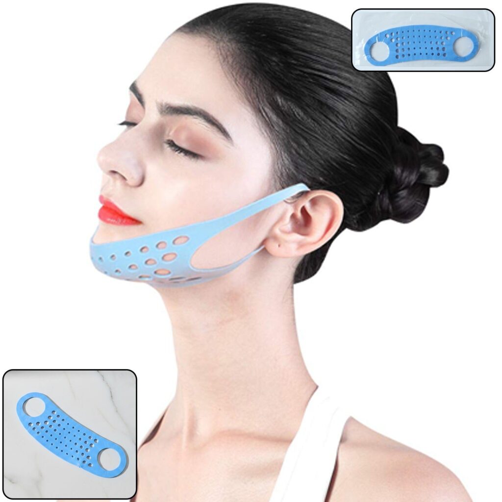 Reusable face mask ear saver strap