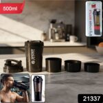 Multipurpose protein shaker bottle 500ml - Image 2