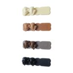 Elegant Bow Design Hair Clips Set (4 Pc) - Image 5
