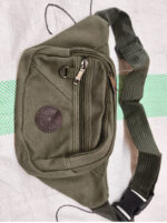 Stylish Multi-Pocket Black Waist Bag / Fanny Pack (1 Pc / Mix Design) - Image 10