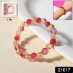 Elegant Beaded Stretch Bracelet (1 Pc) - Image 2
