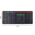 Shortcut Keyboard Mouse Pad Extended Desk Mat 70 x 30 Cm - Image 6