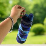 Silicone Foldable Water Bottle (1 Pc / 24 cm Foldable / 500 ML) - Image 3