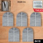 Premium Breathable Garment / Suit Cover Set (60 × 80 cm, 5 Pc) - Image 2