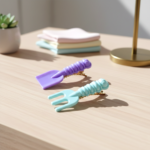 Cute Mini Tool-Shape Decorative Hair Clips (4 Pc) - Image 7
